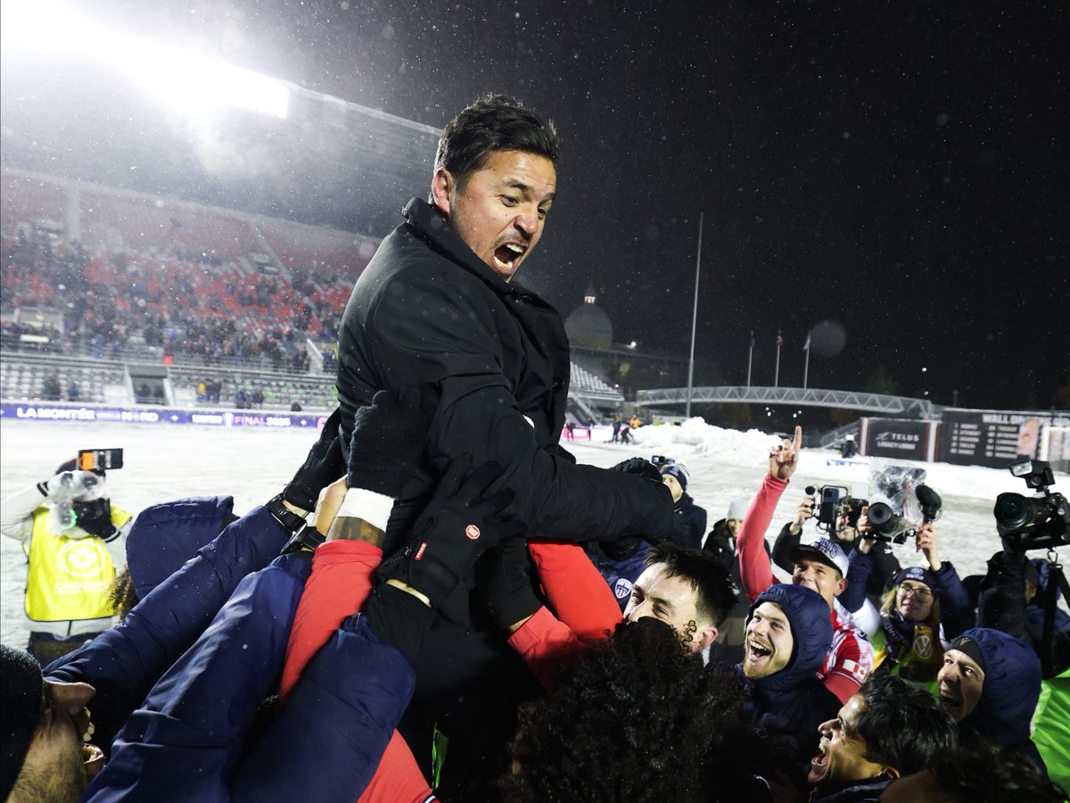 CPLsoccer's tweet image. Last night really happened 🤯❄️

#CanPL #CPLFinal #RiseToTheNorth