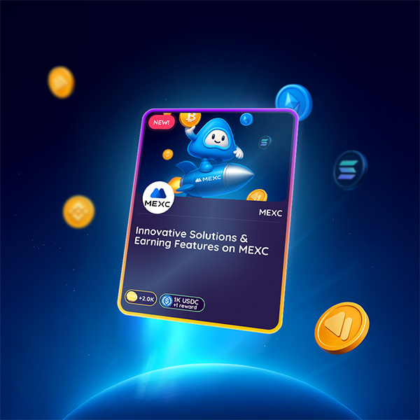 BitDegree's tweet image. MEXC joins Airdrop Season 8! 🔥

Complete the new Mission &quot;Innovative Solutions &amp;amp; Earning Features on @MEXC_Official &quot; to have a chance to earn:

💸 A share of 1,000 $USDC + 2,000 Bits

🎁 Up to 10,000 $USDT welcome bonus!

Dive in now 👇
bitdegree.org/guilds/mexc/in…