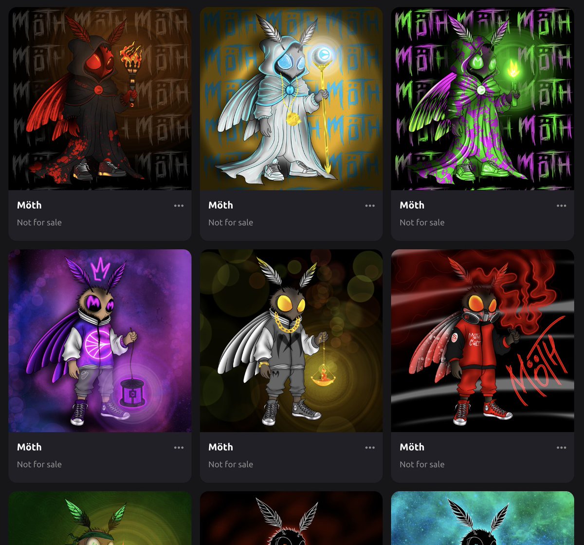 <a href="/paint_swap/">paintswap</a> <a href="/sleak_crypto/">Sleak</a> Finally, a long awaited official <a href="/mothvslamp/">möth💡</a> NFT collection. 100 Midnight Moths only!