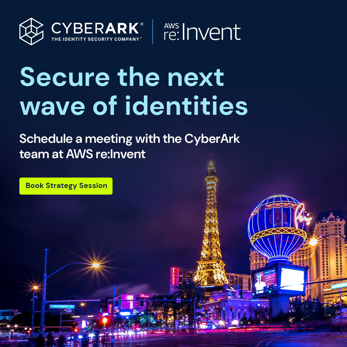 CyberArk's tweet image. The future of cloud security gets defined at re:Invent. See CyberArk at Booth #359 — securing human, machine + AI agent identities across AWS. Book strategy time with our team: spr.ly/60137r4I5

#IdentitySecurity #CloudSecurity #Cybersecurity #AWSreInvent