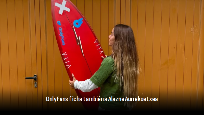 La surfista vasca se une a Lucía Martiño y pone también en su tabla la pegatina de esta plataforma, donde compartirá contenido exclusivo deportivo. 
✍️ Marc Fontrodona 

🔗 mrf.lu/1HgZ