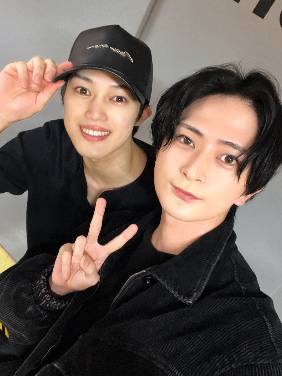 #新テニミュ
本日もご観劇ありがとうございました。 

こうたくんが観に来てくれました！

常勝🔥

#幸村精市 #諦めないで