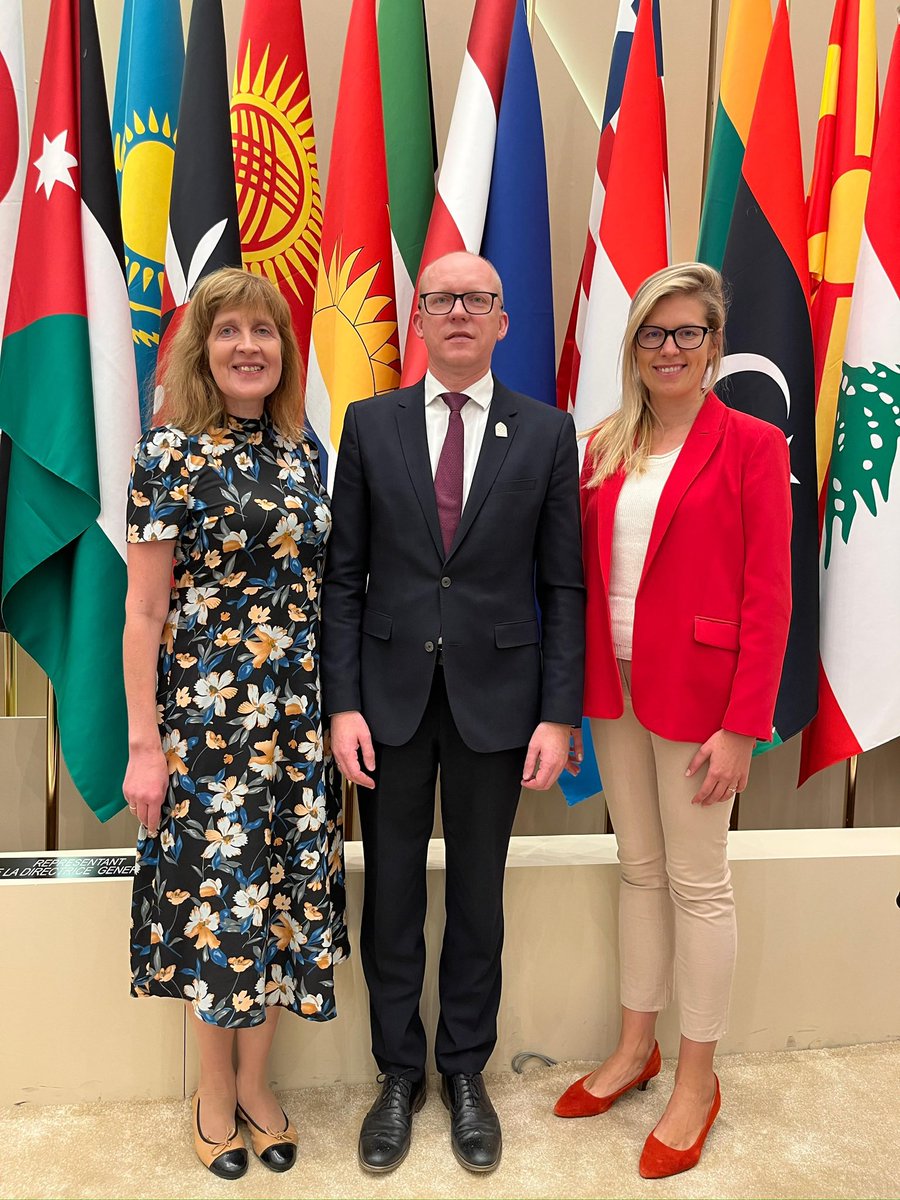 Latvia 🇱🇻 is proud to be elected to the <a href="/UNESCO/">UNESCO 🏛️ #Education #Sciences #Culture 🇺🇳</a> Intergovernmental Council of the International Programme for the Develpment of Communication (IPDC) with 🇵🇱 and 🇨🇿 and the UNESCO Information for All Programme (IFAP) for 2025-2029. Thanks to our experts 🤝
D. Baltiņa and R. Ruduša!