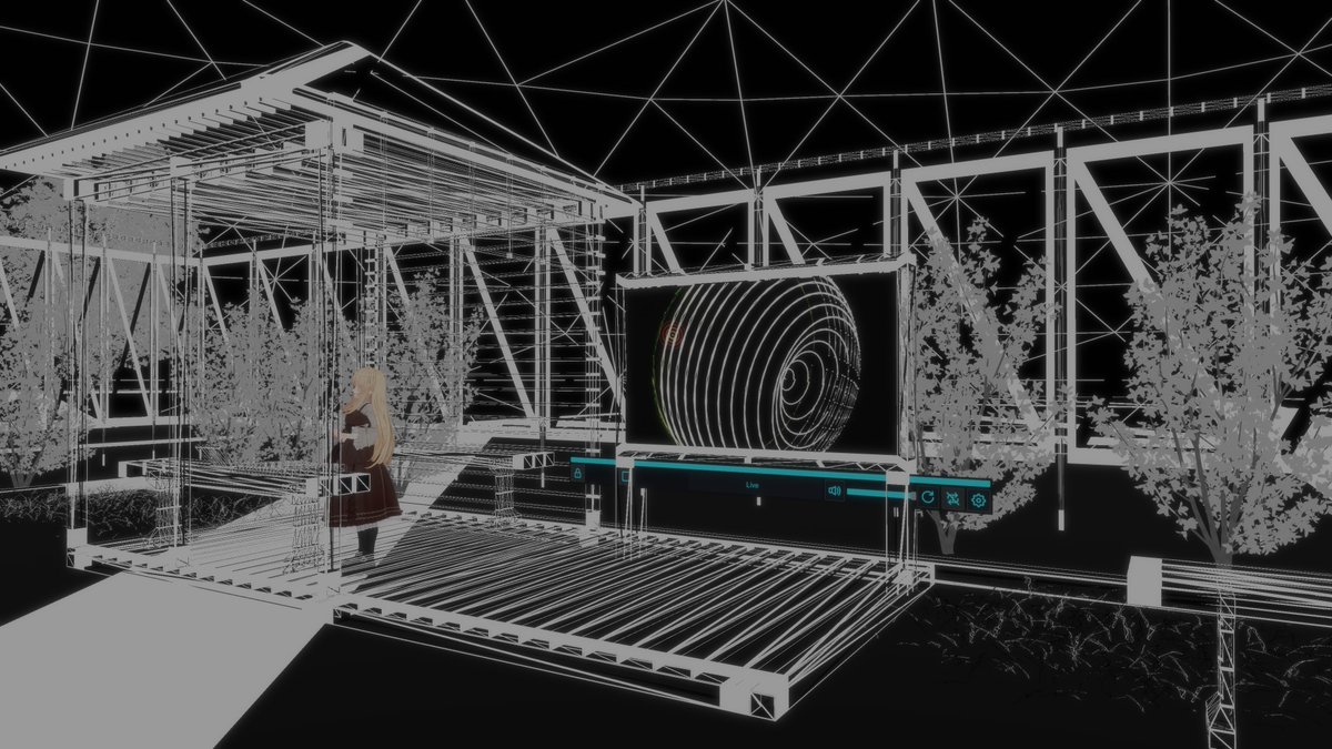 nao0's tweet image. 遊びに来ました

#N9_VRC