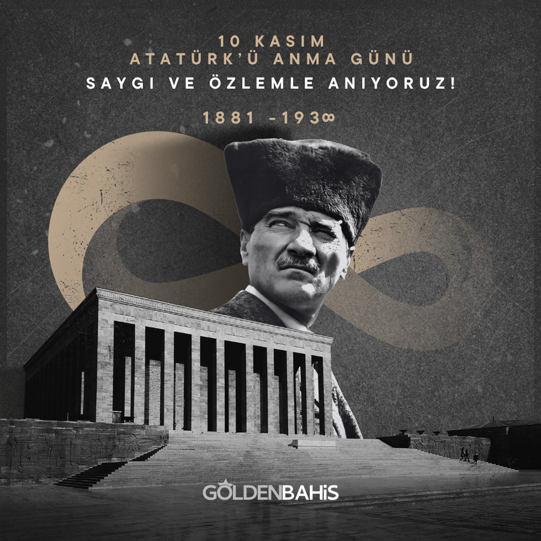 Ulu önder Mustafa Kemal Atatürk'ü saygı ve özlemle anıyoruz 🖤🇹🇷
