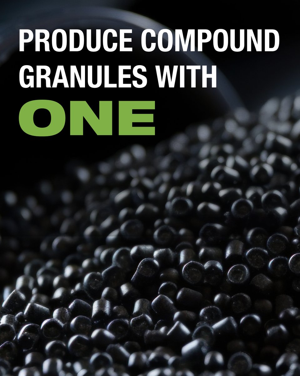 BreakMachinery's tweet image. Thanks to its advanced self-cleaning filtering system, ONE transforms plastic waste into high-quality materials, like compound granules, for a wide range of applications.

👉 Read more: breakmachinery.com/en/what-types-…

#breakmachinery #filtrationsystem #recyclingtechnology