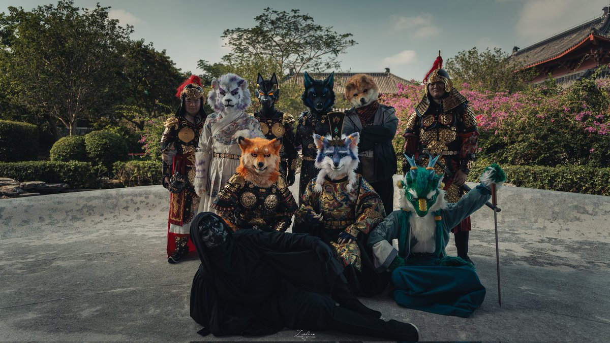 完整版合照，感谢铭神