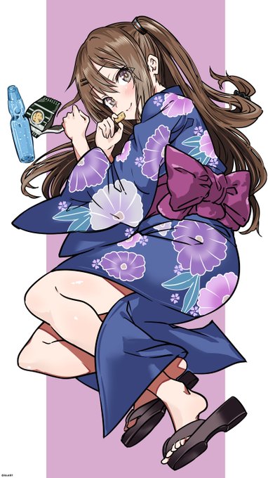 【skeb】ドルフロ K2(浴衣) 