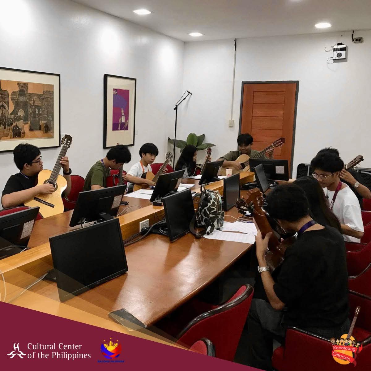 CCPArtsEduc's tweet photo. CCP Kabataang Gitarista Program Training Session ๐ถ
โ 18 October 2025
For more updates regarding the program, like and follow the CCP Arts Education Programs and Kabataang Gitarista Facebook pages.
#CCPKabataangGitaristaProgram
#CCPKG
#CCP
#CulturalCenterofthePhilippines https://t.co/062GNhwpNt