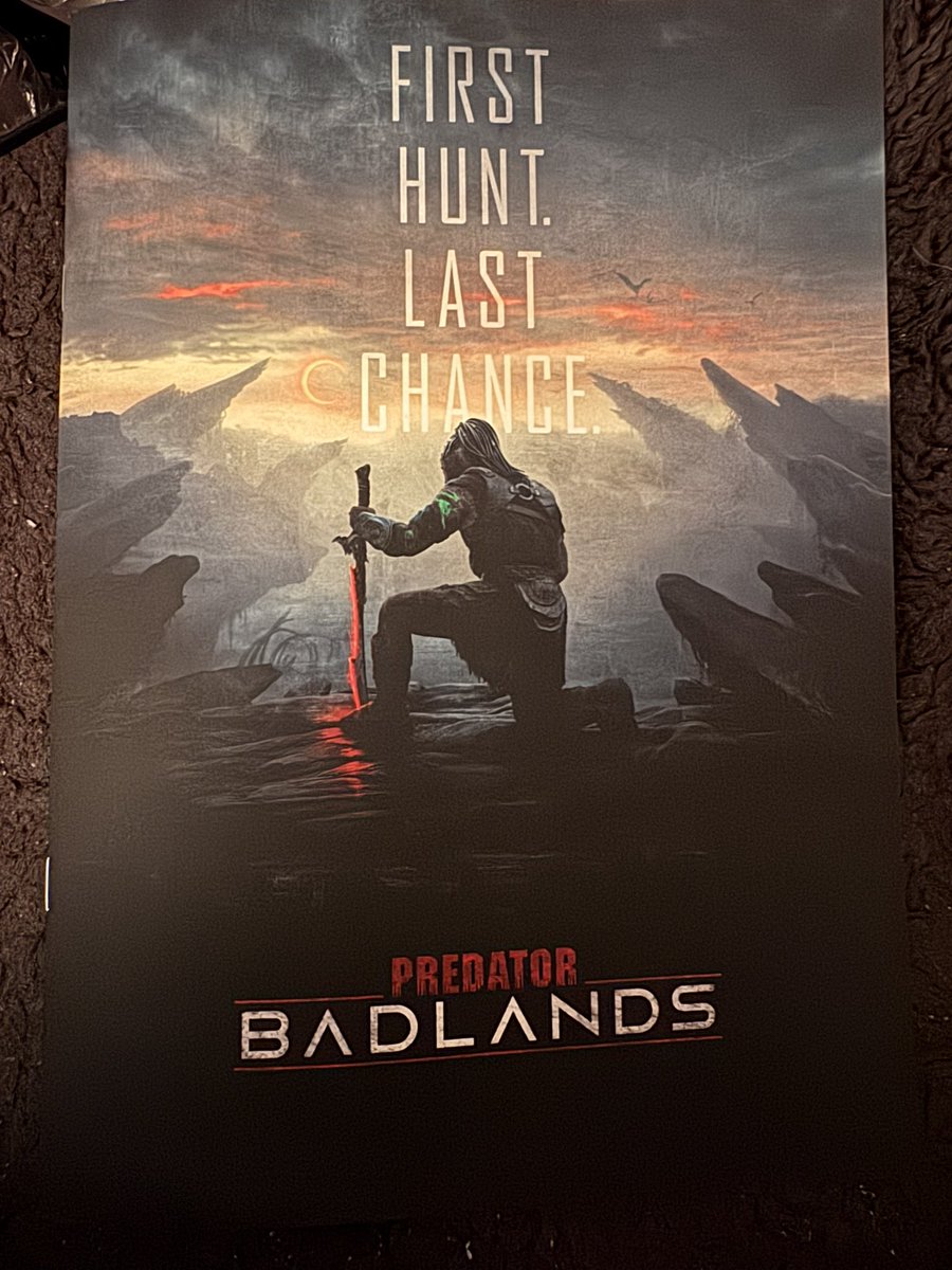 プレデターバッドランドも観てこれました！4DXで観たら、常にシート