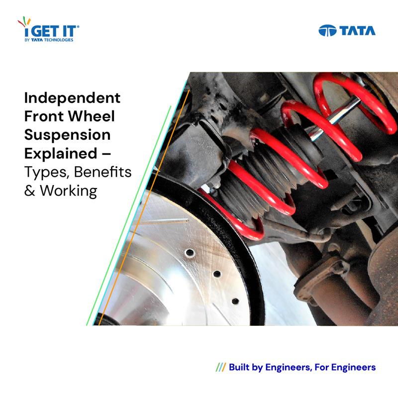 myiGETIT's tweet image. #blog From rough rides to smooth drives — discover how Independent Front Wheel Suspension (IFS) transformed vehicle comfort, control &amp;amp; performance!

Read now 👉 tatatech.wiki/47vQ9uW

#AutomotiveEngineering #SuspensionSystems #VehicleDesign #TataTechnologies #iGETIT