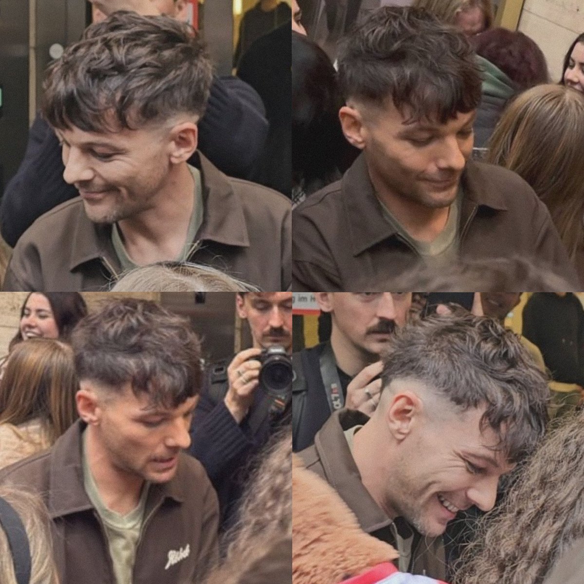 t91loupics's tweet image. lovely louis today! 🤎🎞️