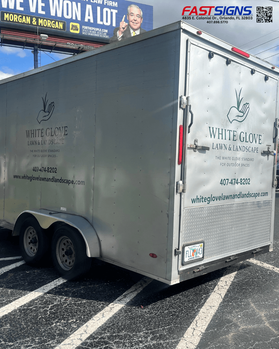 FastsignsOrland's tweet image. Swipe for the fabulous results Brendan is talking about! ➡️ We loved completing this installation for White Glove Lawn and Landscape. 

⭐⭐⭐⭐⭐

#FASTSIGNSOrlandoCentral #OrlandoSigns #BestofOrlando #makeyourstatement