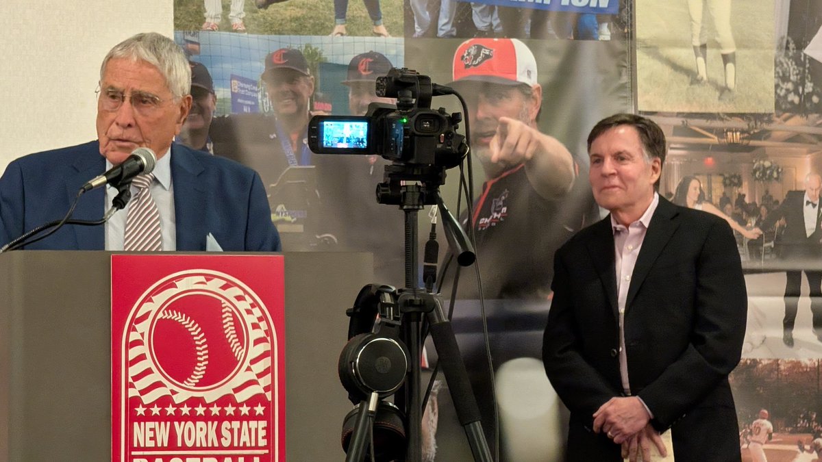 Great time at the induction dinner of the New York State Baseball Hall of Fame held in Troy, New York. Dignitaries included inductee Jim Kaat, manager Jack McKeon, and broadcaster Bob Costas--with all three of whom I shared a table. Life is good!