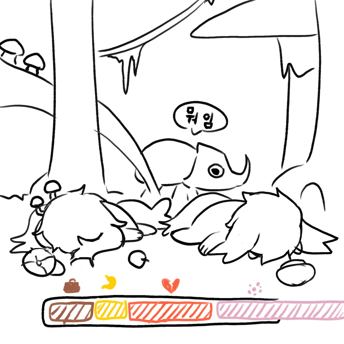 AstyDragon's tweet image. 피크 후기: 벌레 무서웡....
Bugs are scary 😨

🎨🩵 @dalhaeon
#PEAK #peakgame