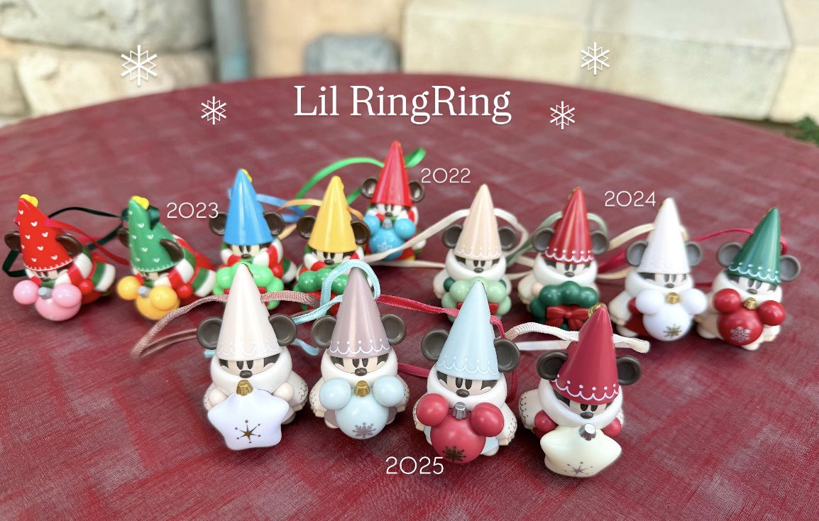 リルリンリンの歴代カプセルトイ大集合❄