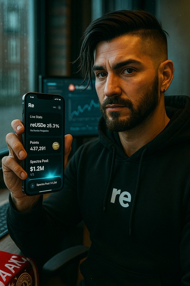 Mhdirostmifx's tweet image. Amsterdam, 08:10 AM — market’s still asleep. I’m stacking 25.3% APY on reUSDe via Pendle + Spectra. No cat risks. No liquidation. Just 487K Re Points and a quiet canal view. Reinsurance just went DeFi-native. 
@re