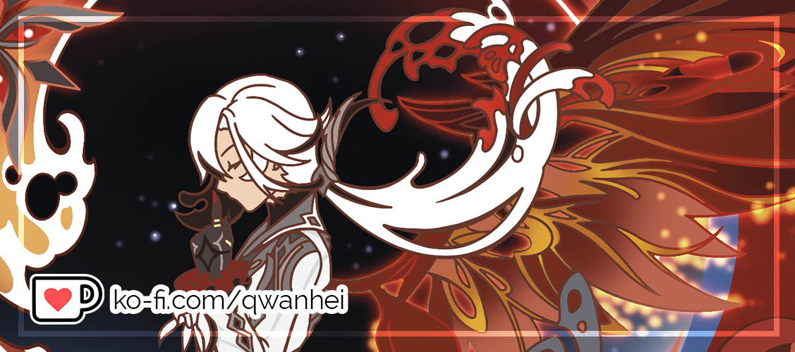 New art &amp; timelapse available on my ☕️

#GenshinImpact #Arlecchino