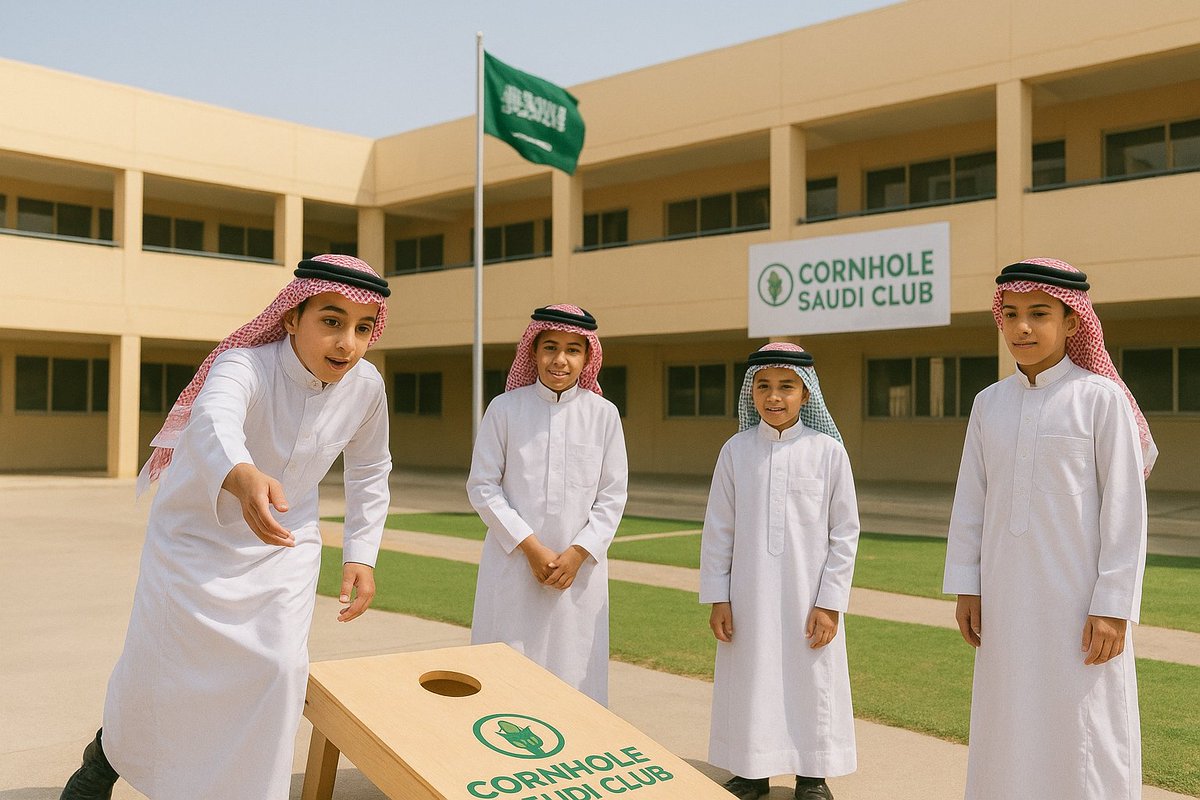 نادي الكورن هول السعودي 🇸🇦 Saudi Cornhole Club tweet media