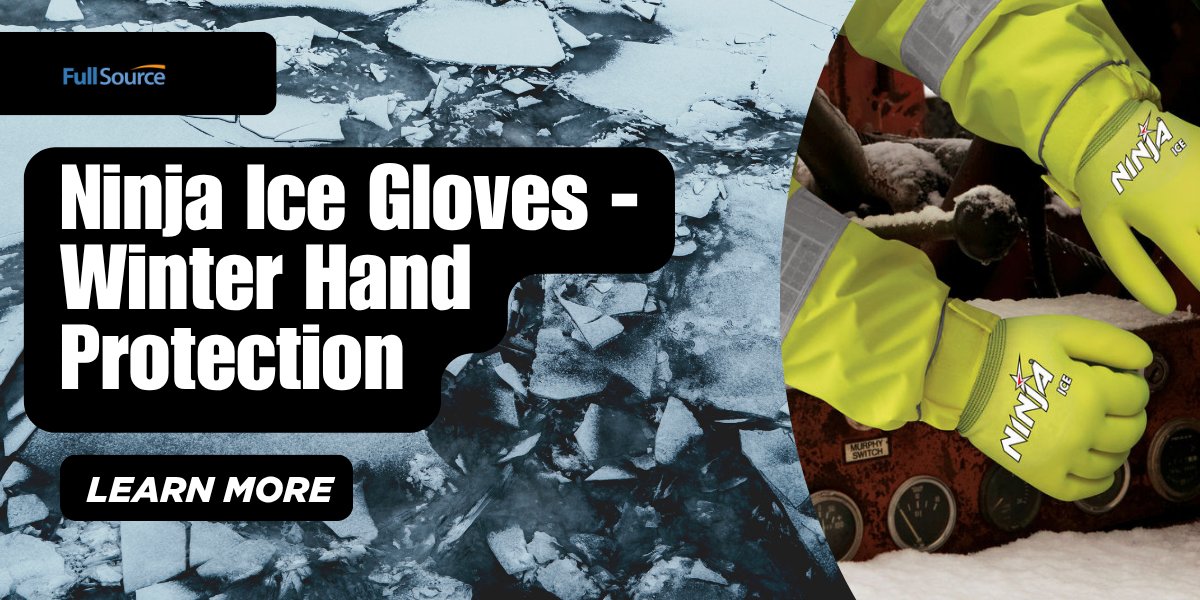 fullsourcellc's tweet image. Choose MCR Safety Ninja Ice gloves to stay warm, safe, and in control all winter long. Read more: blog.fullsource.com/ninja-ice-glov…