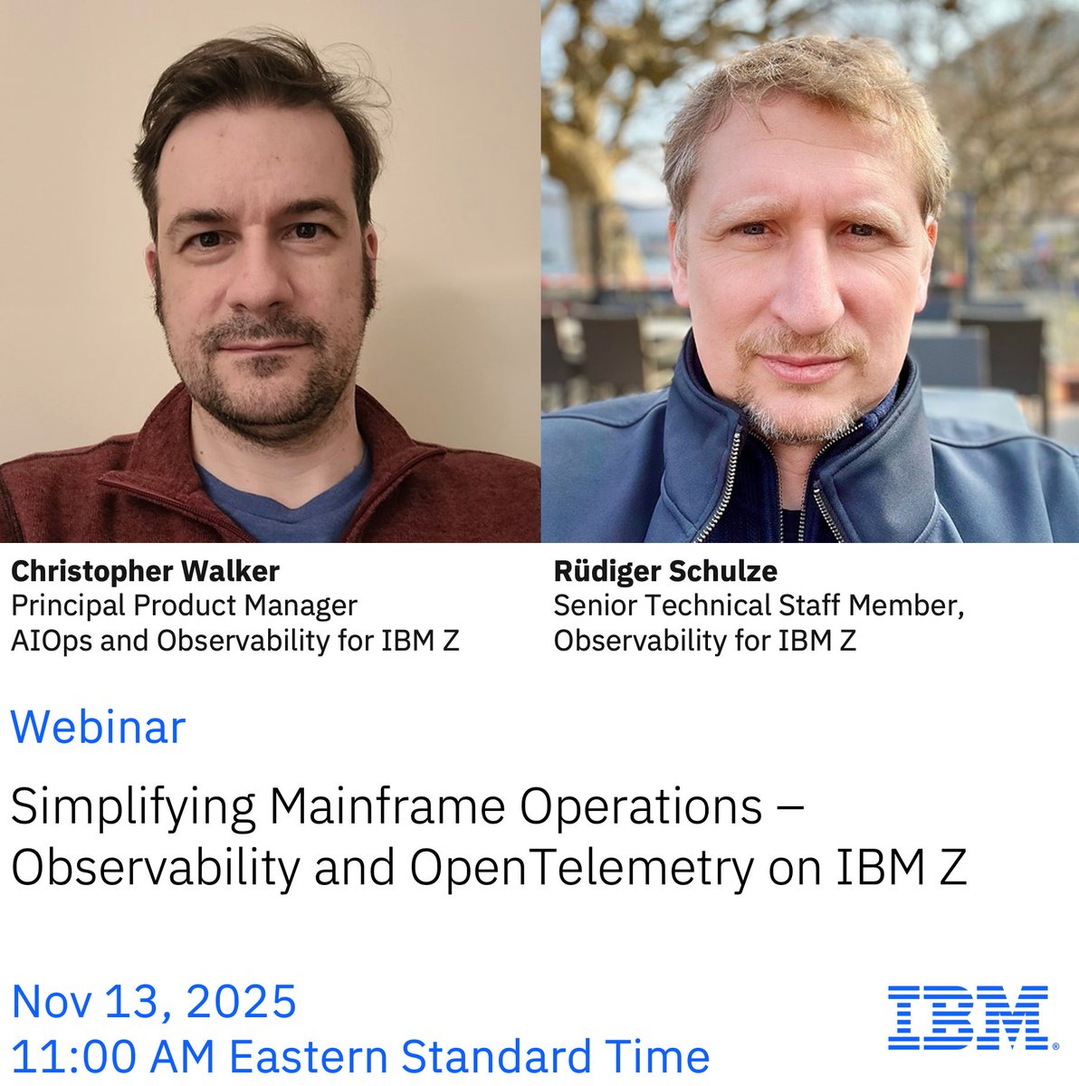MQGem's tweet image. Webinar later this week on the topic of observability and OpenTelemetry on #IBMzOS - including #IBMMQ
Matt Leming provides the details in this @IBMCommunity blog post
community.ibm.com/community/user…