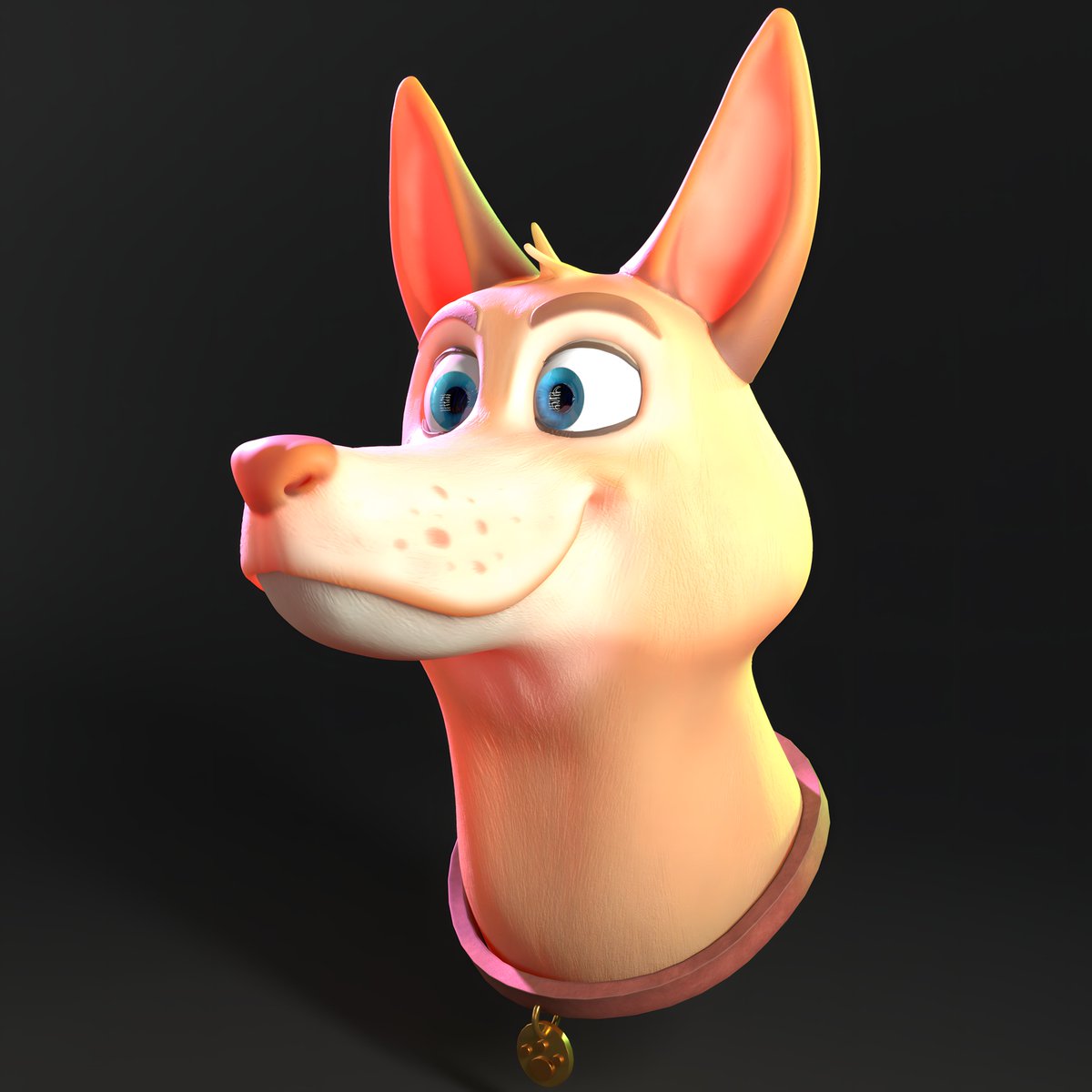 cre8ivedavid's tweet photo. I had fun making this dog burst. I call him Joe cos he reminds me of my dog

#zbrush #3dcharacter https://t.co/e8iHC2iILF
