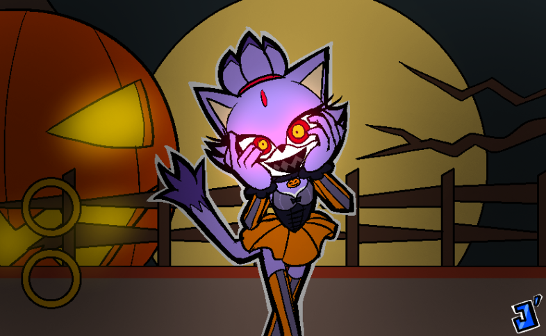 JKai24_'s tweet photo. Don't go to Pumpkin Mansion at 3 AM

#blazethecat #sonicfanart https://t.co/YddTwMMdGs