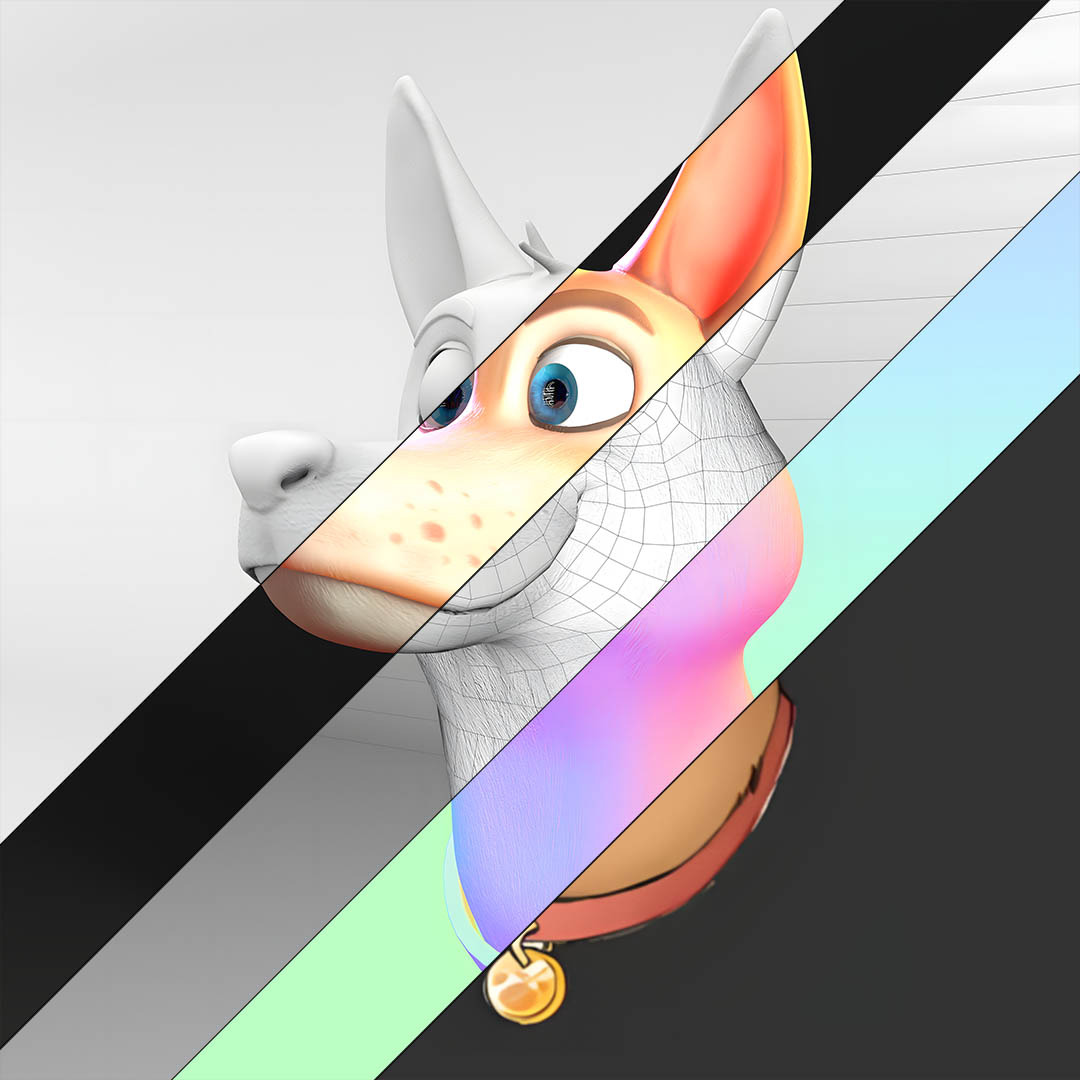 cre8ivedavid's tweet photo. I had fun making this dog burst. I call him Joe cos he reminds me of my dog

#zbrush #3dcharacter https://t.co/e8iHC2iILF