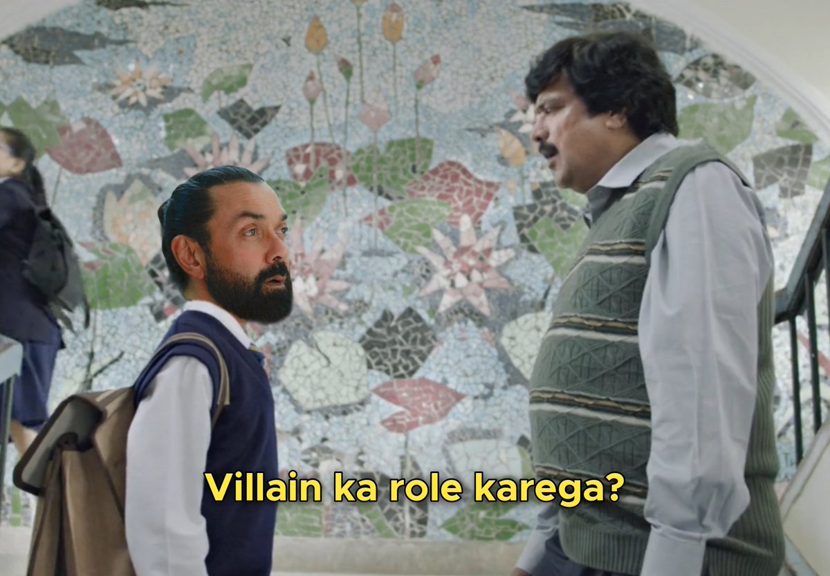 MedicoAngad_7's tweet photo. No one :

Directors to Bobby Deol : https://t.co/TQG4JIcCv8