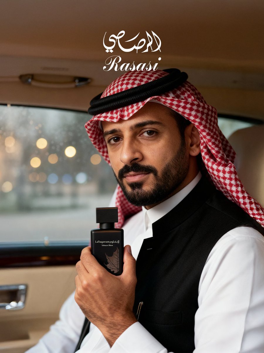 لأن الطيب عنوانك، خلك مميز في كل ليلة من ليالي الشتاء مع عطر لايقاوم توباكو بليز 🪵

#الرصاصي #عطور_الرصاصي #نفحات_تدفي_القلوب 

Because fragrance is your signature, stand out every winter night with the irresistible Tobacco Blaze🪵
#Rasasi #Rasasi_Perfumes
