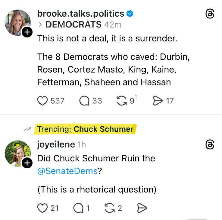 NotThatDocM's tweet image. Some of the left meltdown on Threads.