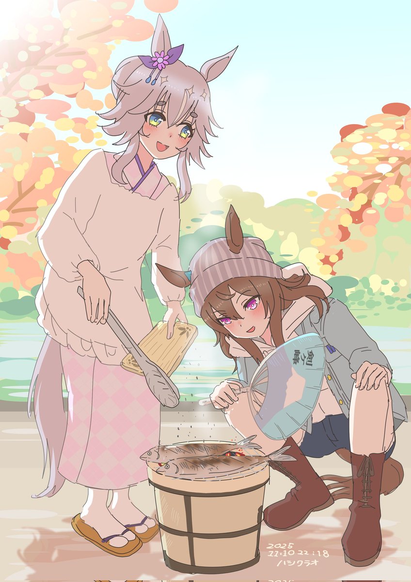 ｱｷｭﾅｶ（👵🀄）
秋麗