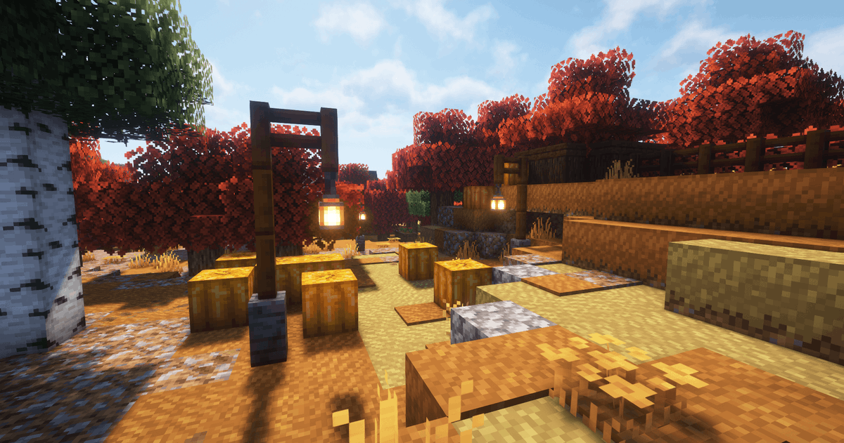 CYKLOPPS_Gaming's tweet photo. It's fall, y'all! The Barely Default Data Pack w/ @MushirMickeyJoe does the autumn season right with our Pumpkin Pastures biome; directly inspired by a Minecraft Dungeon's level.
Download the data pack here: https://t.co/vpzyzTOhf7
#minecraft #barelydefault #minecraftdatapack https://t.co/JE3dGBkSQW