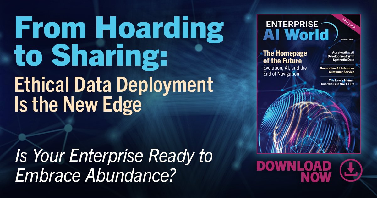 dbtrends's tweet image. From hoarding to sharing, ethical data deployment is the new edge. Is your enterprise ready to embrace abundance? Download this informative resource today! #ethicaldata #enterpriseAI champ.ly/oxfYAtIE