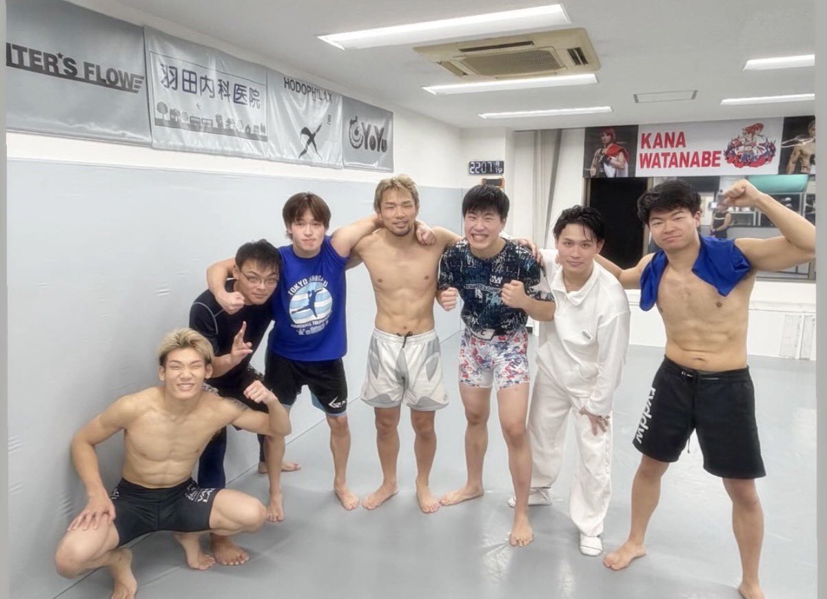 朝は高須さんに揉まれて、HALEO挟んで夜は武志さんに可愛がりをされて充実してます🤭