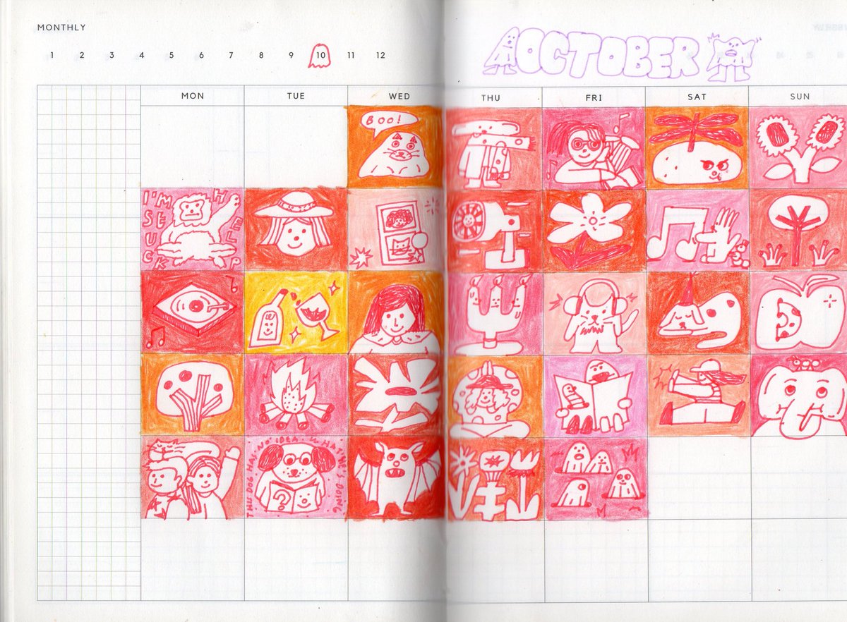 tfoolswhodream's tweet image. Somehow made it till October 👻