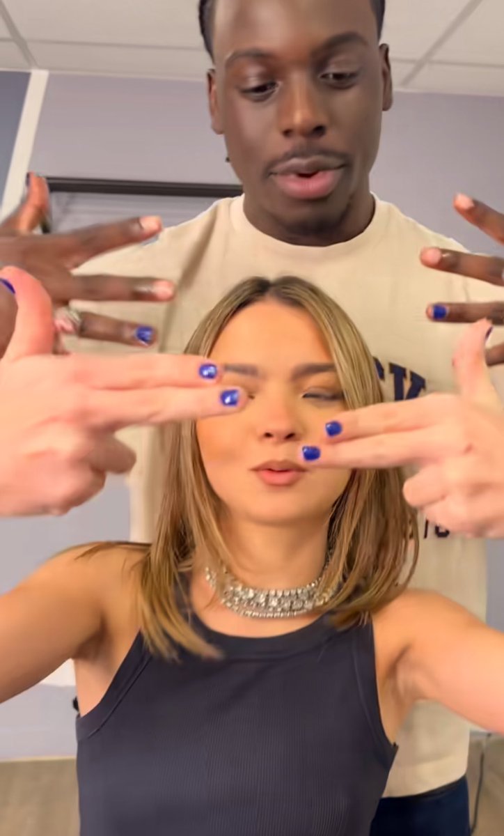 cobalader's tweet image. Les chouchous 🥹 #StarAcademy Noah et Mélissa