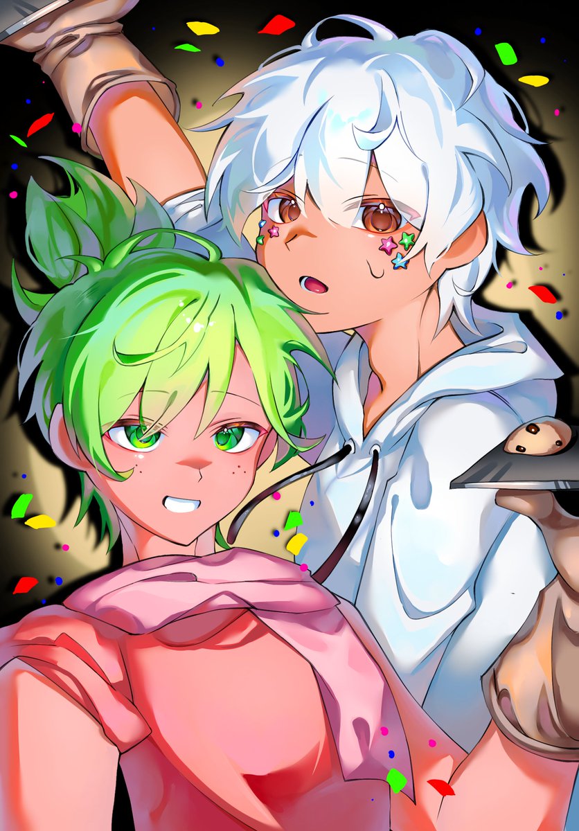 Sprout X Cosmo
#dandysworld #illustration