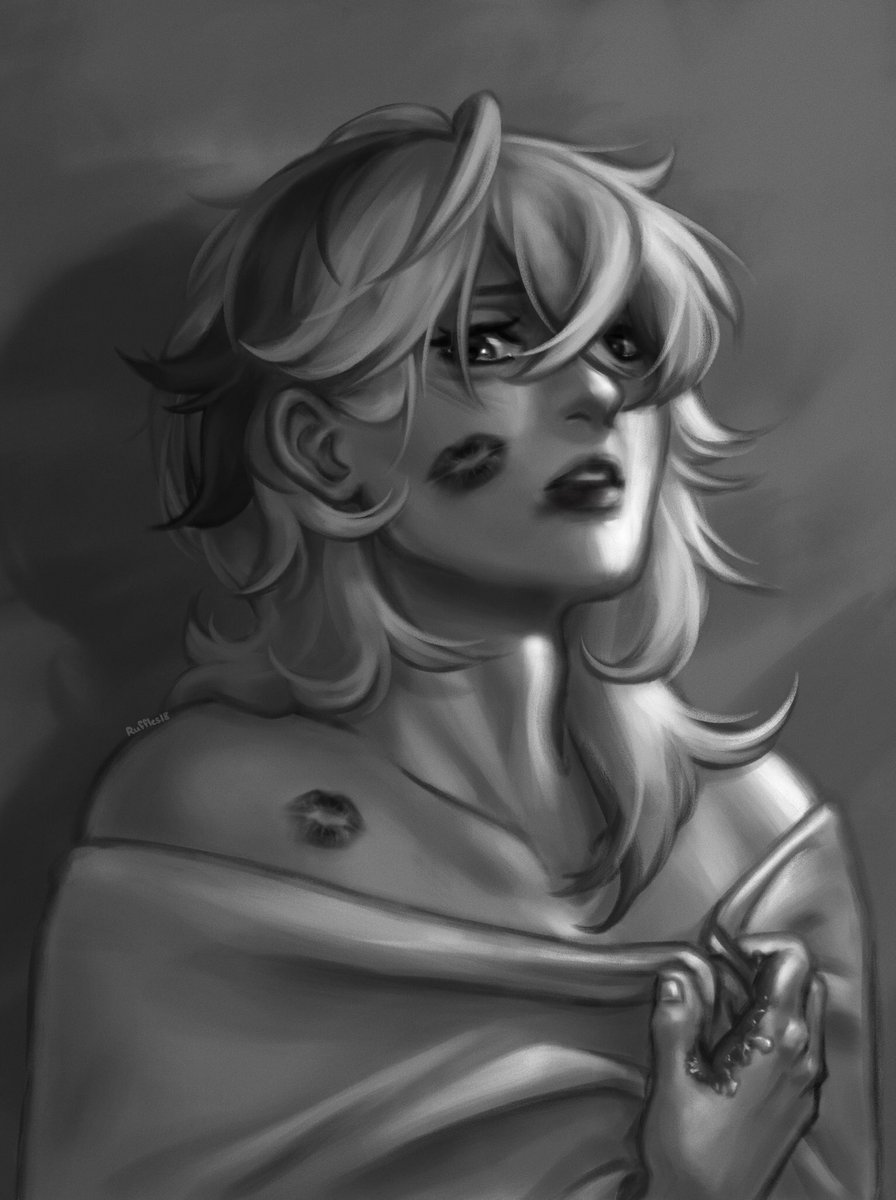 Ruffles1818's tweet photo. After 1 million years I finally finished a painting of Kazuha despite me maining him for years, I love this man

This took me so long but I’m happy with how my rendering is looking

#kazuha #GenshinImpact #genshin https://t.co/p0AyID442E