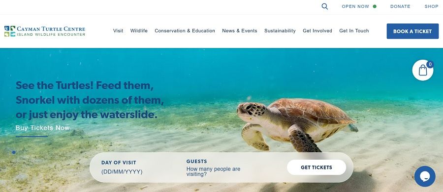 Designerlymag's tweet image. Congrats to @CaymanTurtle for winning the Designerly Award. See what you can learn about #websitedesignhttps://designerly.com/cayman-turtle-centre/