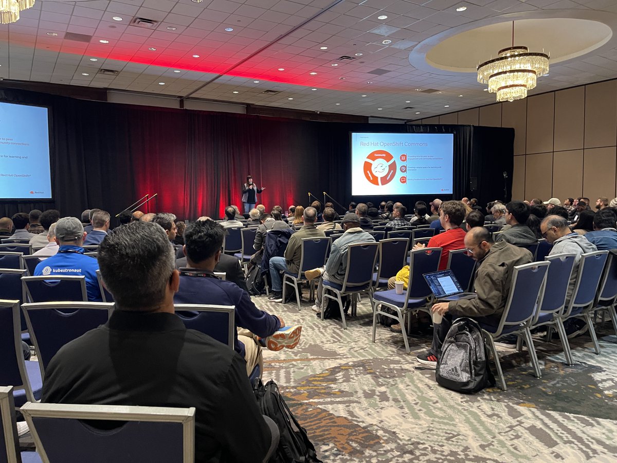 openshiftcommon's tweet image. It&apos;s here!: #OpenShiftCommons! The engine of #opensource is YOU, so if you&apos;re in Atlanta, get ready for a full slate of customer stories from companies like @MorganStanley, @Dell, @NorthrupGrumman–and more! Check out the day&apos;s agenda here: red.ht/Commons-Atlant…. #KubeCon