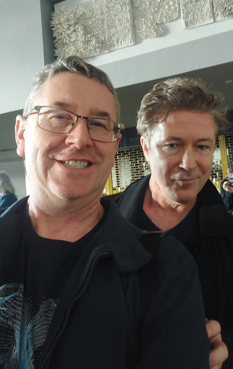 Great weekend at the Dingle International Film Festival, Co. Kerry where I bumped into me aul pal, Aidan Gillen who was giving a talk about his various roles in film &amp; tv ☘️