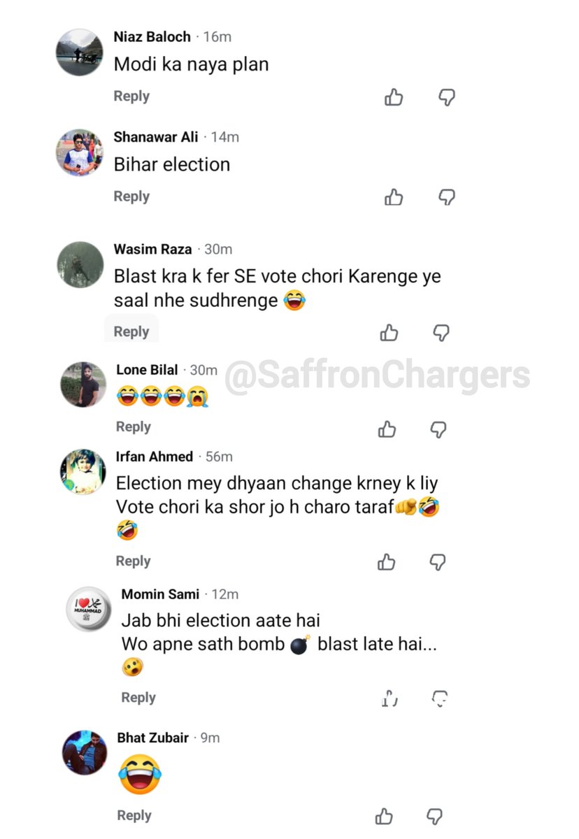 Please don't hate them.
They don't represent any religion.

#RedFort