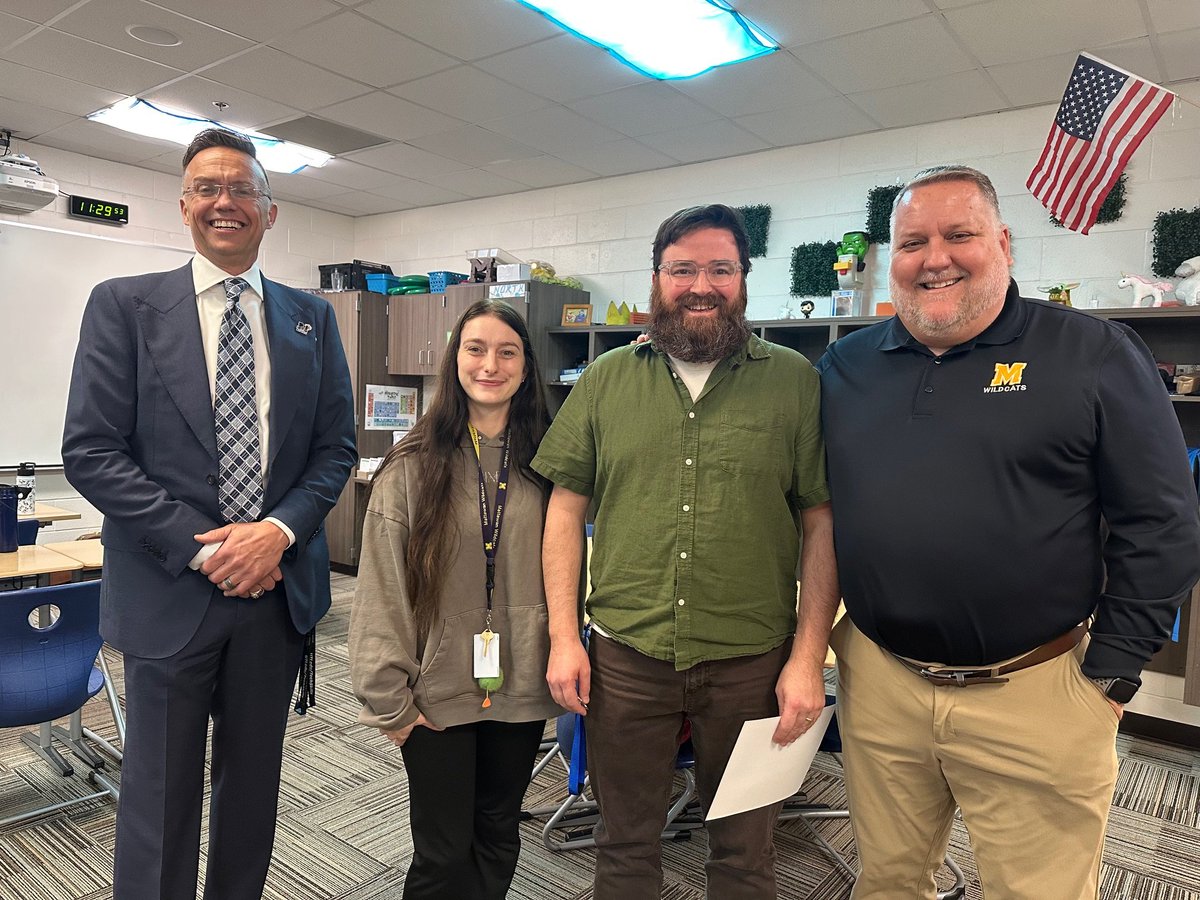 💫Aaron Wright has been honored with the 'With Mattawan P.R.I.D.E' award! 👏Celebrating excellence at Mattawan! Nominated by Ms. Graver, who says, "Mr. Wright does a wonderful job displaying our district's values every day through different situations and complications."