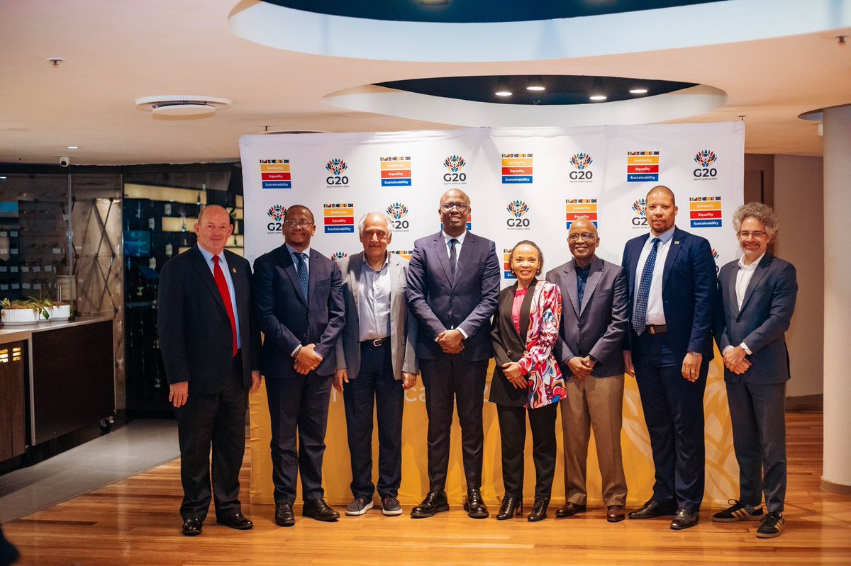 Africa’s time is now, &amp; at today’s G20 B20 Roundtable we reaffirmed South Africa’s vision: fair trade, growth, &amp; inclusive opportunities. From critical minerals, to digital skills, let’s build prosperity that leaves no one behind.