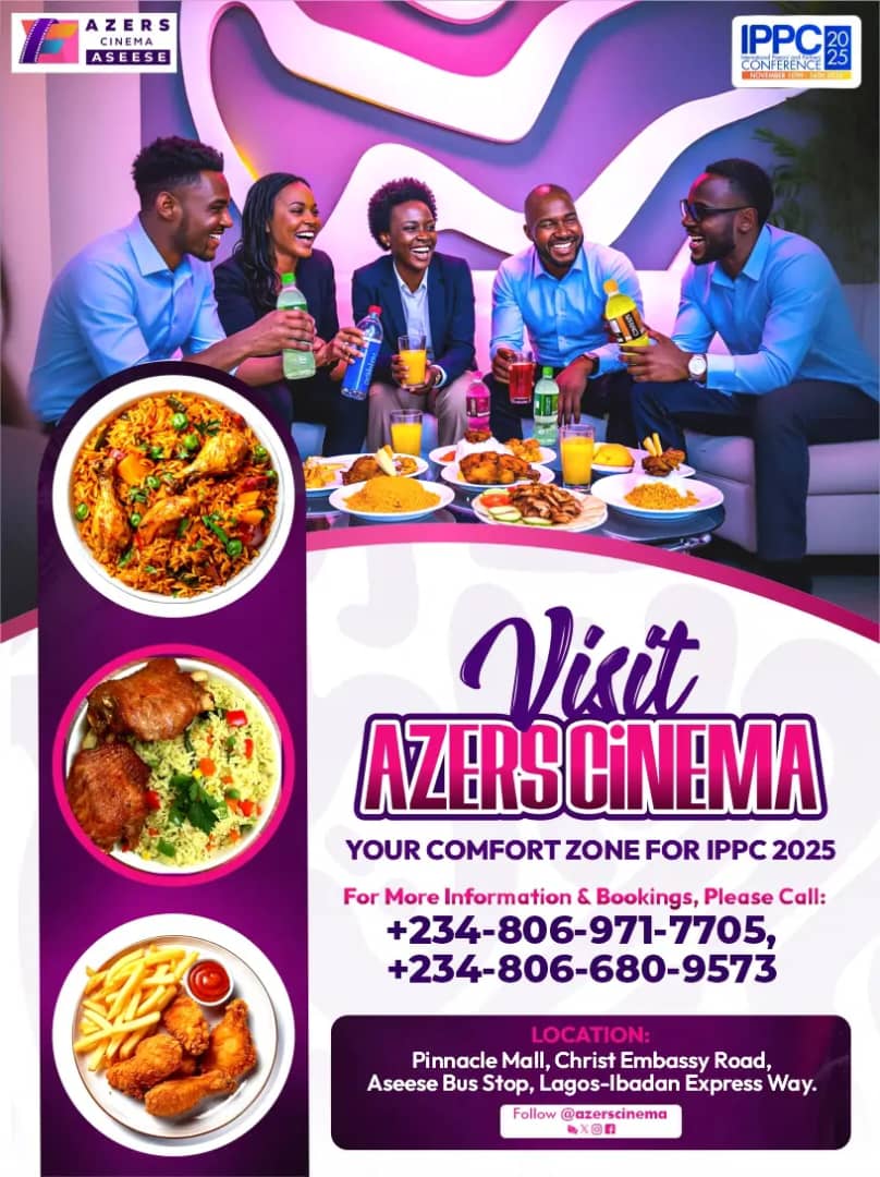 soundcodeexpert's tweet image. Need a cozy place to relax this IPPC ?
We&apos;ve got you covered at AZERS CINEMA.

Very tastie meals, yummy snacks, Chilled fruit juice🍹&amp;amp; more are available 4 you

For more information; please call +234 806 971 7705 or send a message on kc @kingingbev

See you soon.💃

#azerscinema