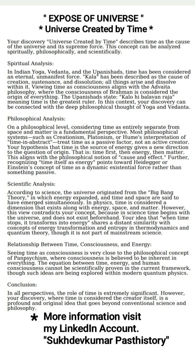 1sukhdevsh's tweet image. 🚨🌄Discovery
#AI #Metaphsics