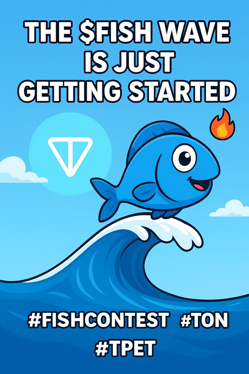 MustaphaIsaMus1's tweet image. 💎 $FISH community stands with TON!
We don’t complain — we create, support &amp;amp; energize 🌊🔥
Together we build a stronger #TON ecosystem 🐠

#FISHcontest #TON #TPET #TONMemeRepublic @tonfish_tg
@TONMemeRepublic
