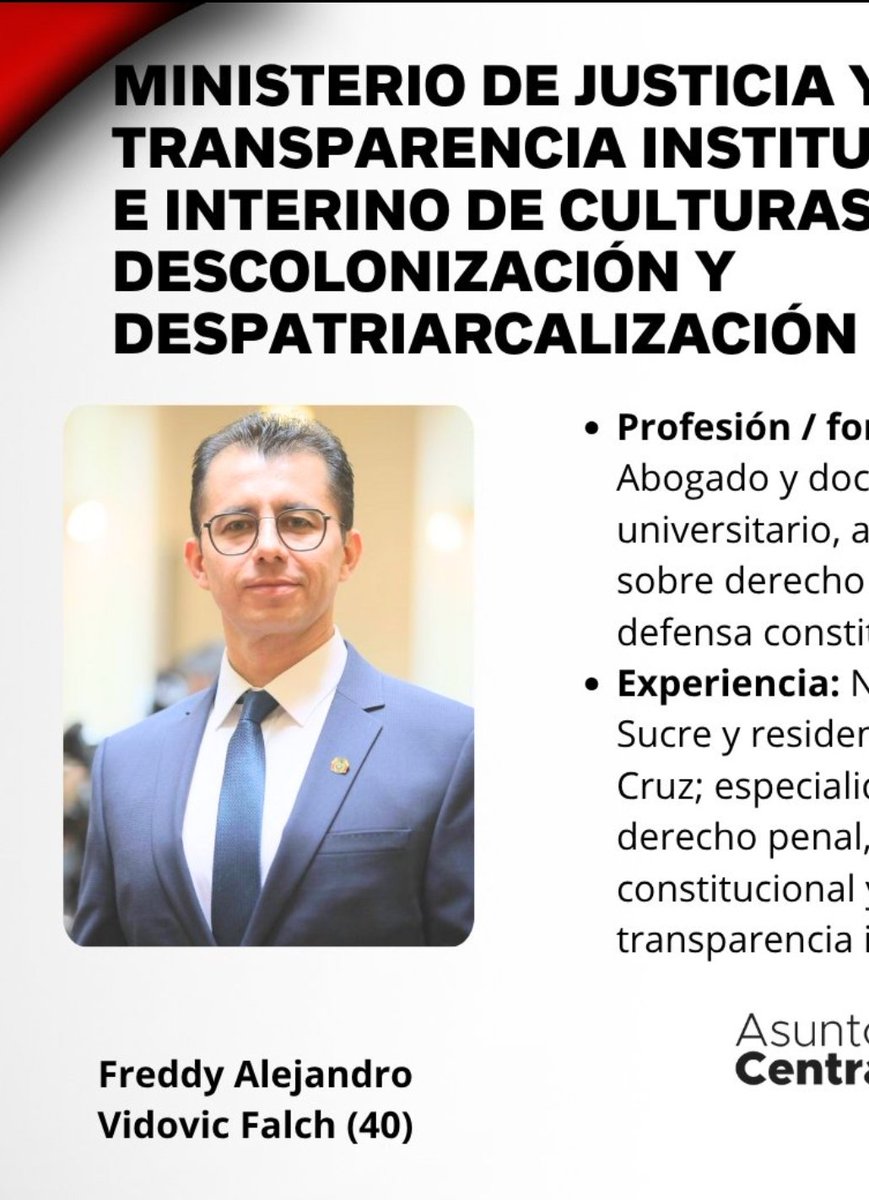 Apellidos Extranjeros a cargo del Ministerio de descolonización y despatriarcalización PUCHA!!! EL CHISTE SE CUENTA SOLO..