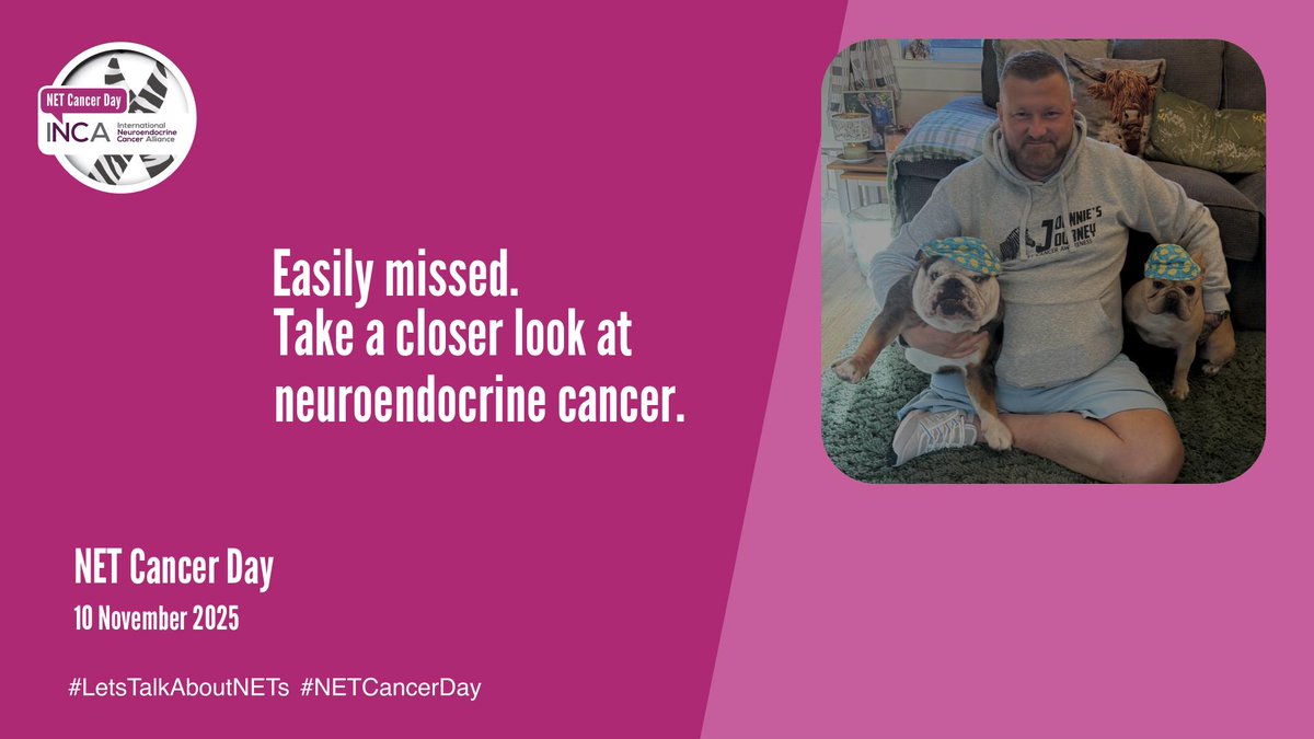 JMeeksJourney's tweet photo. Our 9th annual #NetCancerDay. It continues to struggle at the diagnosis stage, taking an average of 5-7 years to be diagnosed. By then it's often too late. Ask questions, Push for diagnosis 🦓 https://t.co/g1d0GyKUQn